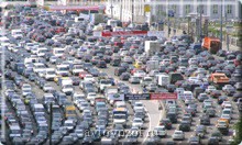 Пробки в Москве затрудняют эвакуацию