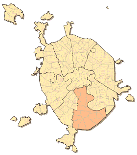 Карта Южный административный округ г. Москва